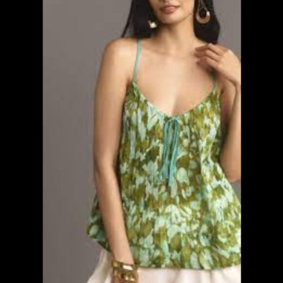 Brand New By Anthropologie Volume Cami Top - Picture 3 of 5